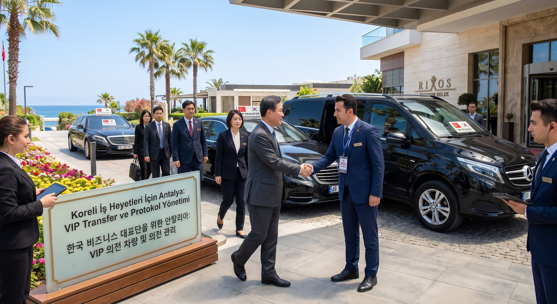 Koreli İş Heyetleri İçin Antalya: VIP Transfer ve Protokol Yönetimi