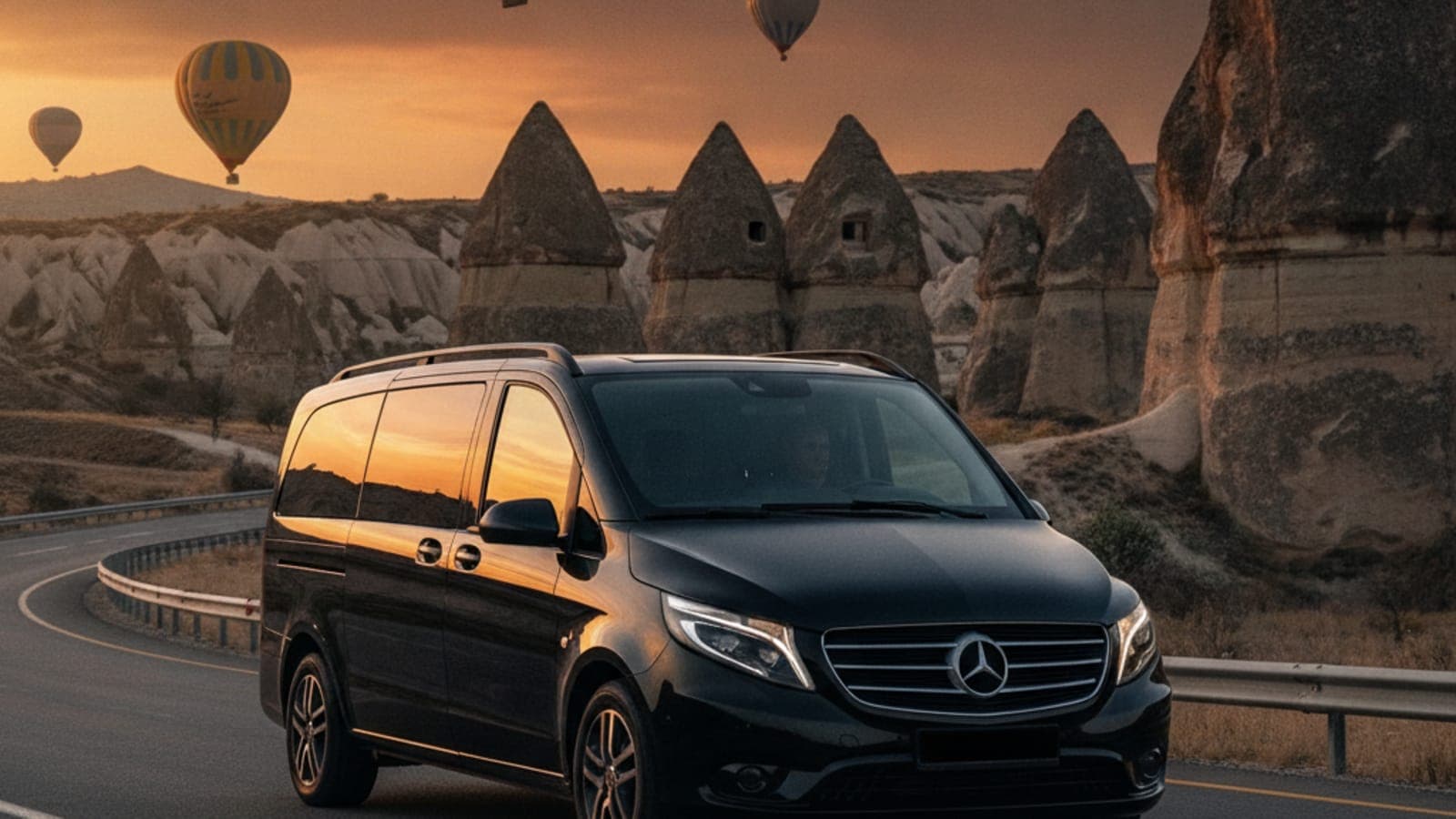 Ankara Kapadokya VIP Transfer: Mercedes Vito Lüks Yolculuk