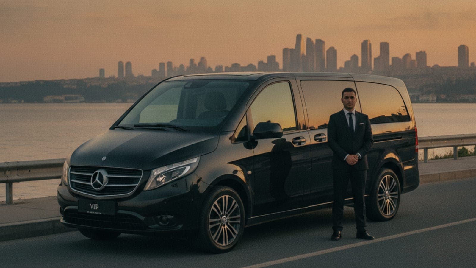 Küçükçekmece VIP Transfer: İstanbul Havalimanı'na Mercedes Vito